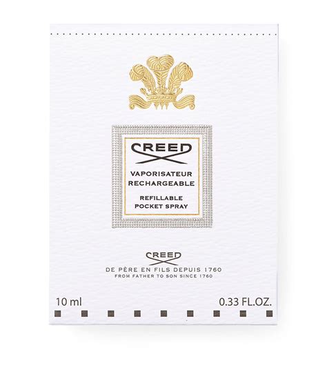 creed 10ml atomiser.